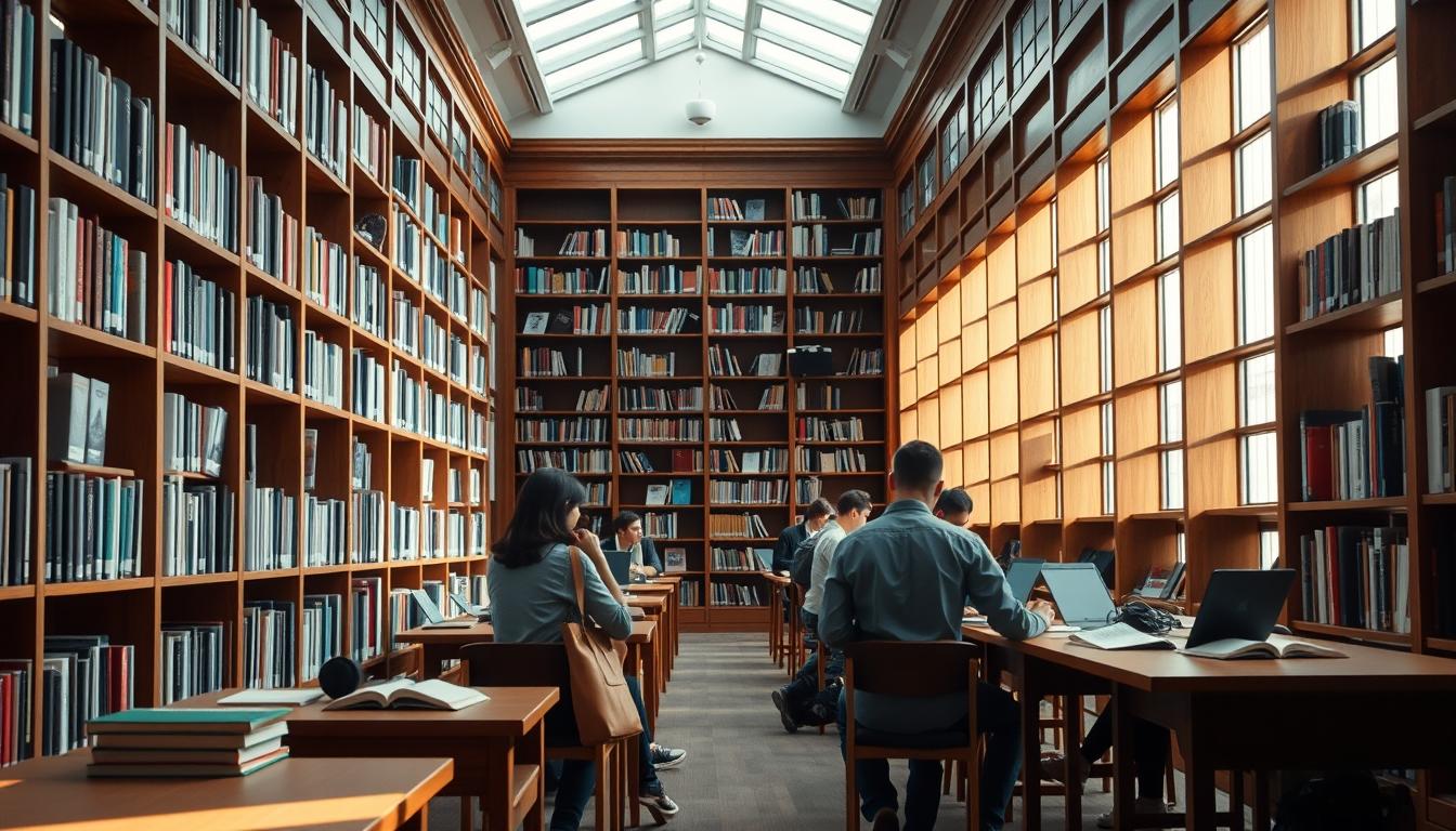Structured study materials and learning resources on a desk